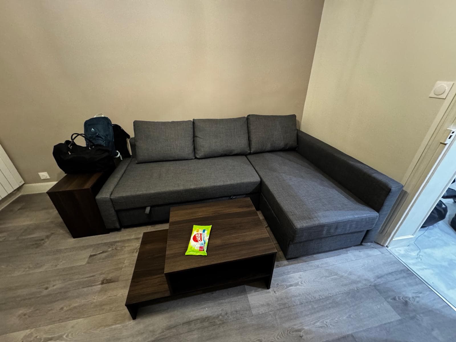 Canapé d'angle contemporain